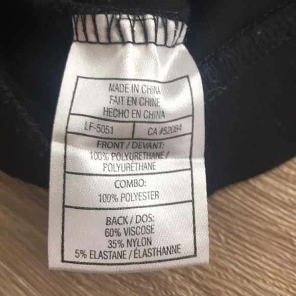 Anthro La fee verte faux suede & leather leggings - Picture 8 of 8